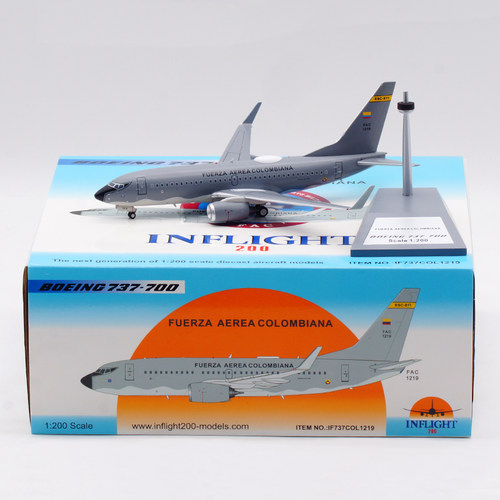 飞机模型合金哥伦比亚空军B737