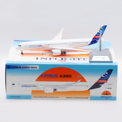 合金涂装Inflight1200飞机模型