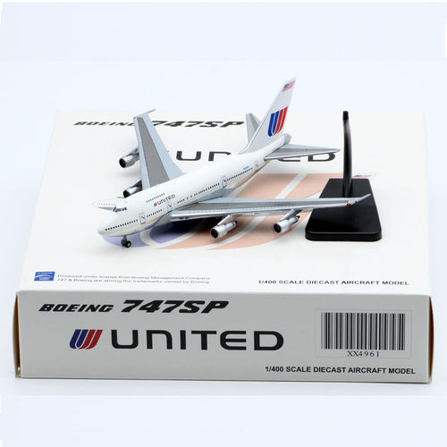合金飞机模型美国联合B747SP