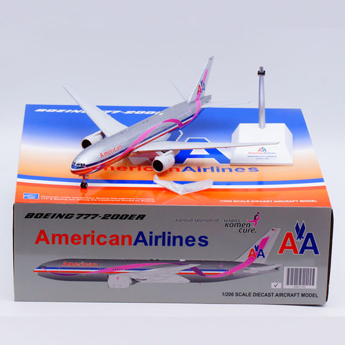 合金飞机模型美国航空B777