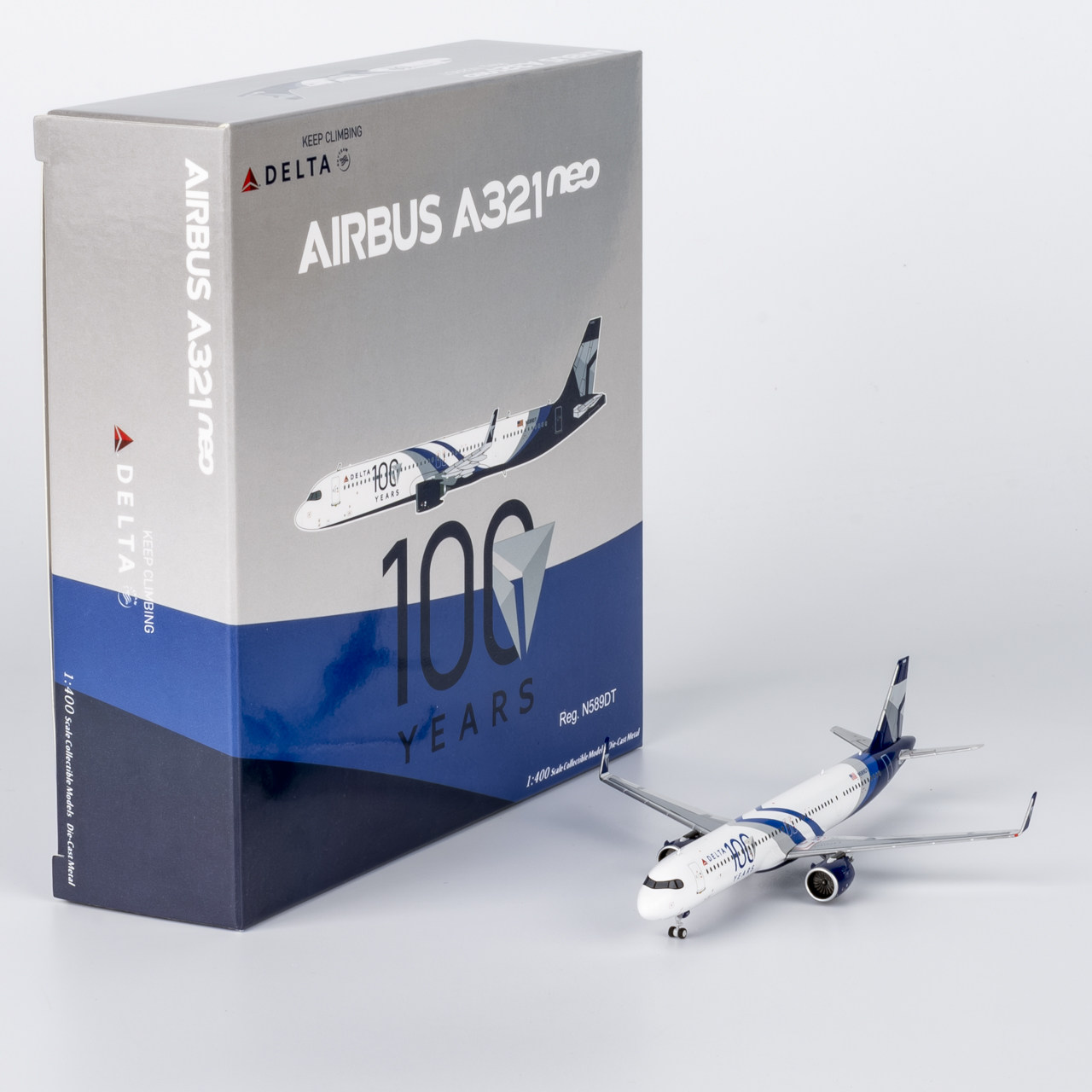 合金飞机模型达美航空A321neo