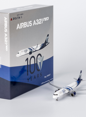 NGmodel 1:400 合金飞机模型 达美航空 A321neo N589DT 100周年