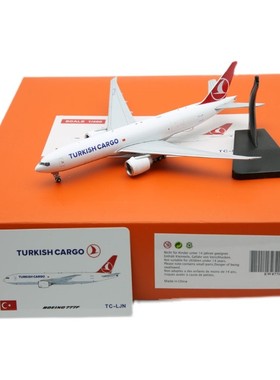 1:400 JC Wings 合金飞机模型 土耳其航空B777-200LRF TC-LJN客机
