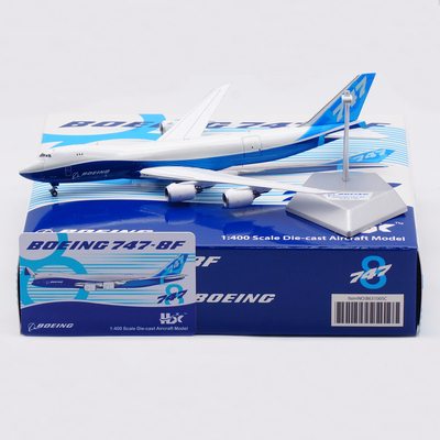 HX models 1:400 合金飞机模型 波音原厂涂装 B747-8F