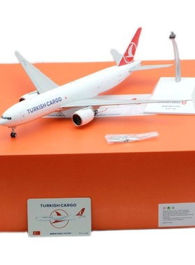 1:200 JC Wings 合金客机模型 土耳其航空B777-200LRF TC-LJN客机