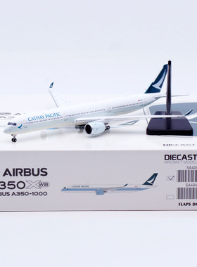 1:400 JC Wings 合金 客机模型 国泰航空 A350-1000 B-LXN
