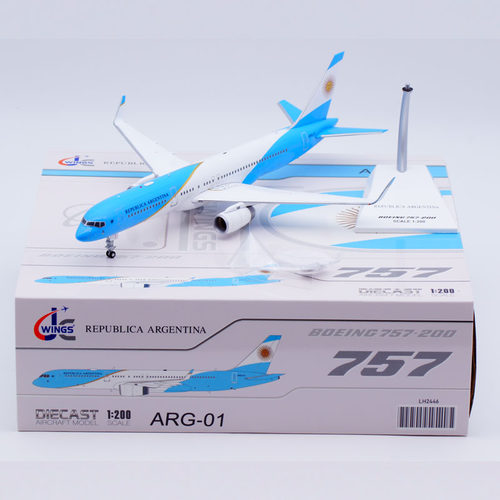合金飞机模型阿根廷空军B757