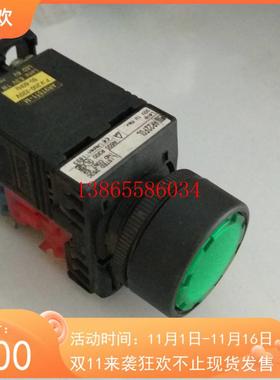 议价全新现货富士电机带灯操作按钮指令开关AR22F0L-10E3绿红色