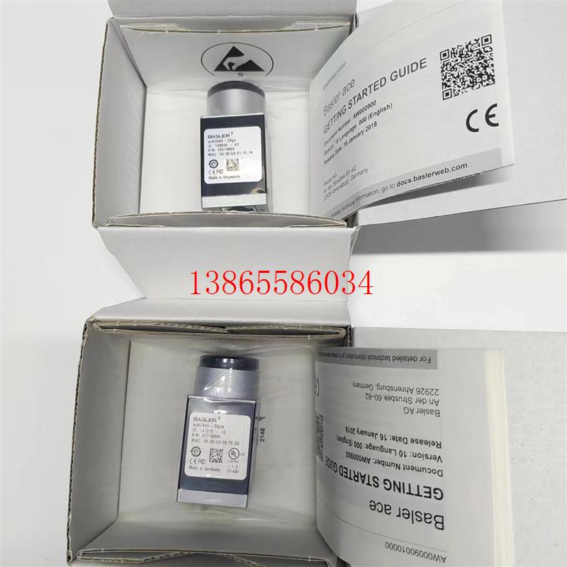议价aca2040-180kc  aca2040-180km工业相机basle400万像素原