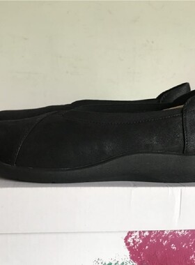 英国Clarks女鞋Cloudsteppers系列 黑色小码 35.5