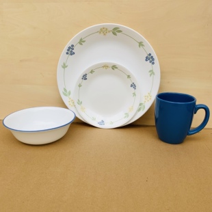 美产美国康宁corelle餐具盘子大盘浅盘碗杯子Dinnerware