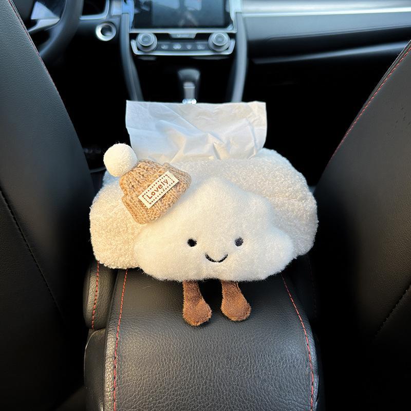 车载创意纸巾盒挂式装饰