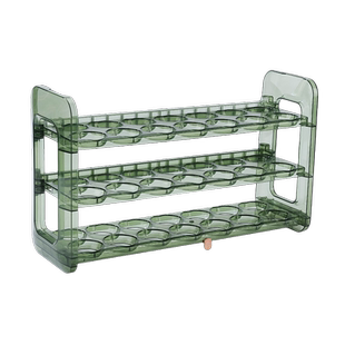 冰箱侧门专用装放鸡蛋收纳盒鸡蛋架托厨房双开门双层三层新款30个