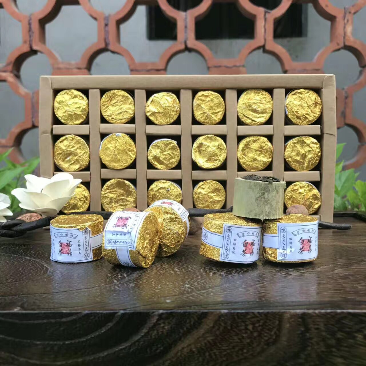 2015 Fuding White tea Shoumei Tribute eyebrow Bamboo tea Bamboo Bamboo incense White tea Canned White tea 500gin the Tea , White Tea(New) , Other white tea  category - from Buy2taobao.com to provide professional Taobao agent buy service