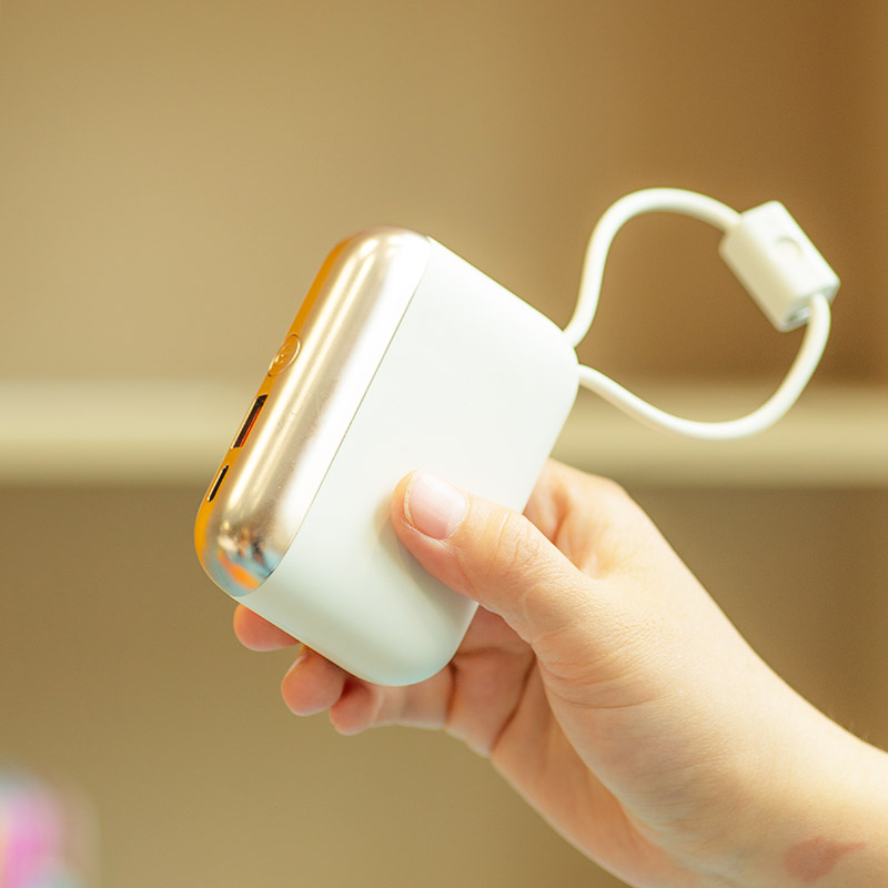 幻響S5小寶移動(dòng)電源22.5w快充充電寶10000mAh充電聚合物白色輕薄便攜大容量適用于小米蘋果【3C認(rèn)證】