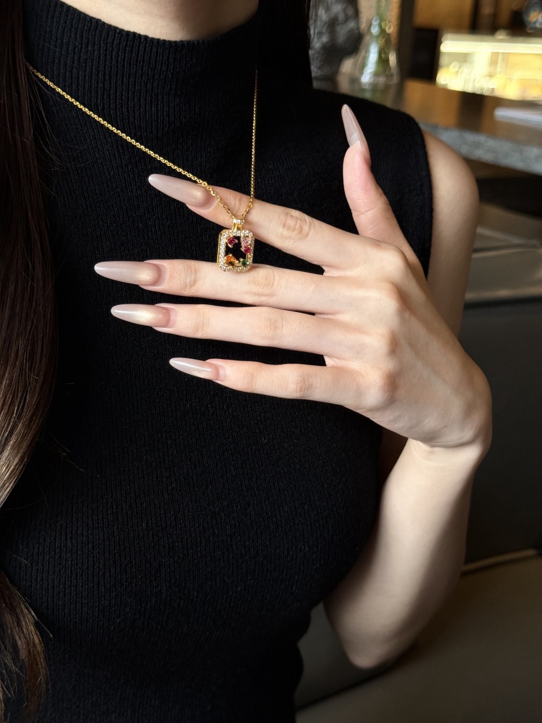 【款式32】足金999 彩色黄金香水瓶 5D黄金镶嵌