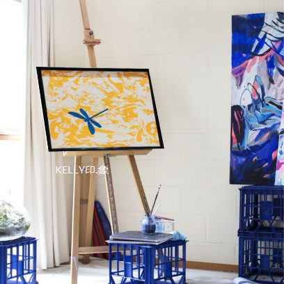 软装装饰油画手绘装饰柜办公室挂画现代极简中古高级氛围感蜻蜓画,家居饰品,现代装饰画,淘宝优惠券,粉丝福利购,淘宝优惠卷