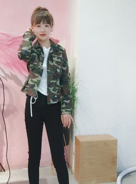 duoyi朵以迷彩色外套33dq405062.原349特59