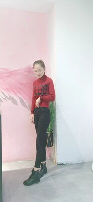 duoyi朵以长裤，特价清仓49元，酒红无图32YQ22345,只换货，原26