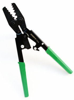 威力狮压线钳电缆电视压接钳冷压裸端子钳多功能夹线压接钳6L-38L