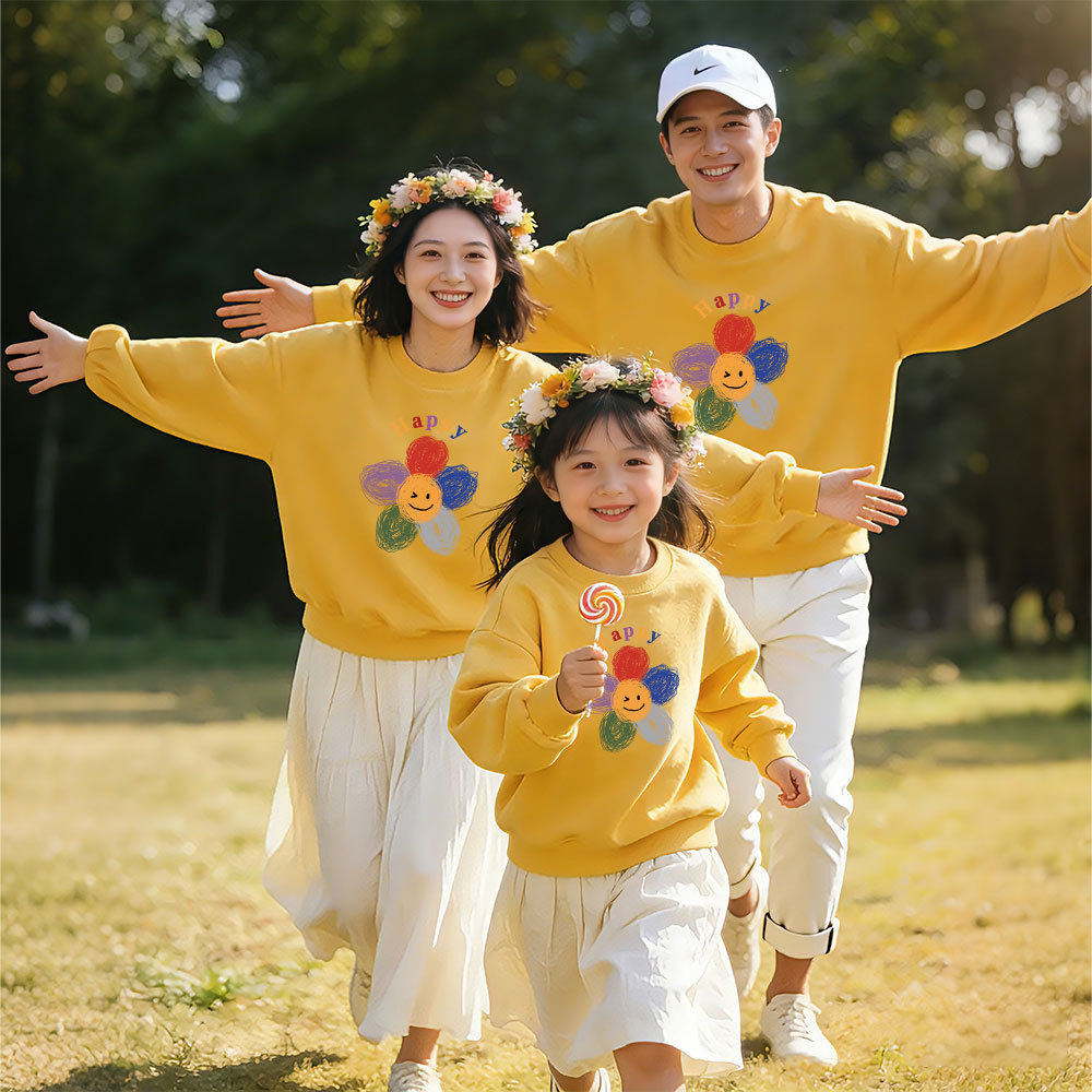 母女装2026秋冬新款学校运动会卫衣高端亲子装儿童团体活动班服