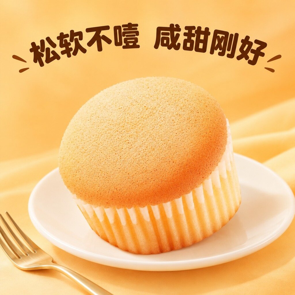 肉松戚风蛋糕营养早餐代餐下午茶健康糕点零食品拔丝面包整箱