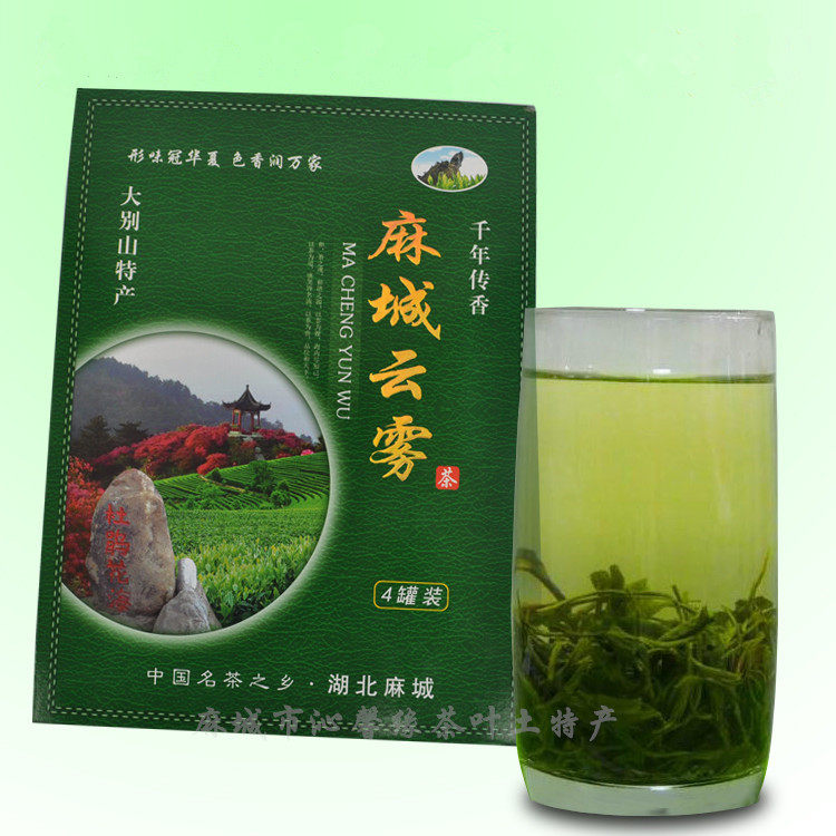 2026年麻城龟山绿茶 麻城茶叶新茶 麻城云雾茶高山茶明前茶500g