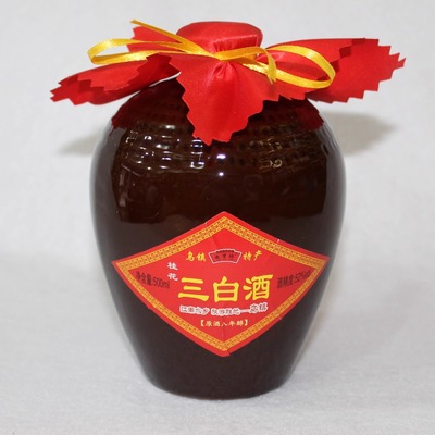 乌镇三白酒特产敬贤坊桂花三白酒52度八年陈 500ml*2瓶礼盒装包邮