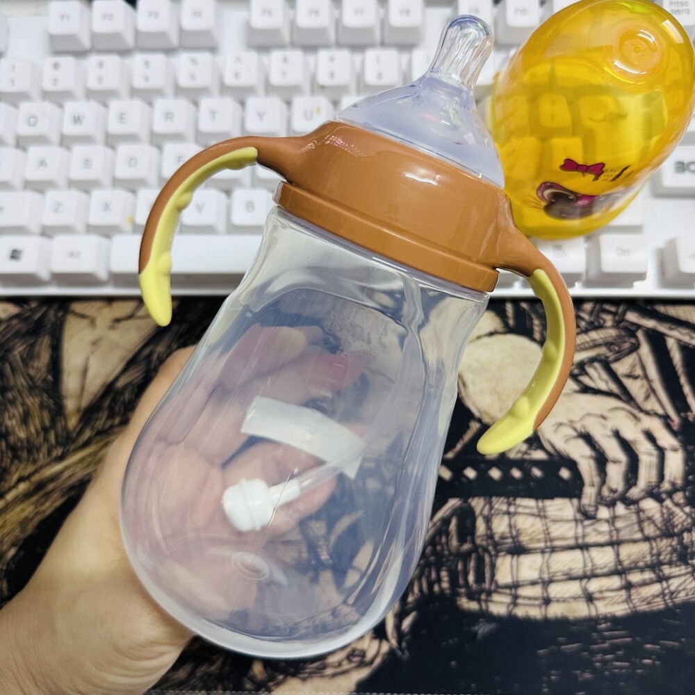 麦萌宽口PP420ml超大容量奶瓶