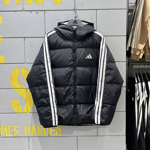 阿迪新款男防泼水羽绒服运动潮流