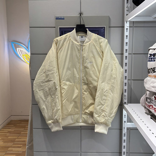 三叶草保暖飞行员运动宽松棉服外套JC8868