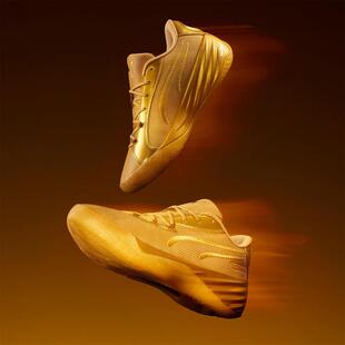 美国代购PUMA All-Pro NITRO彪马哈利伯顿金色季后赛实战男篮球鞋