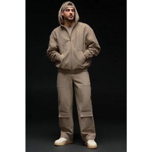 代购ALO YOGA男士工装裤耐用舒适触感结构感面料实用口袋棉质