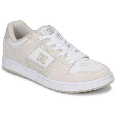DC SHOES女款休闲板鞋百搭皮质拼接橡胶底运动鞋
