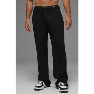 代购ALO YOGA男士运动裤舒适贴身透气排汗松紧腰设计易穿脱棉质