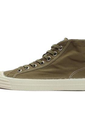 代购NOVESTA男士高帮板鞋轻便舒适耐磨耐用防滑底纹透气鞋面