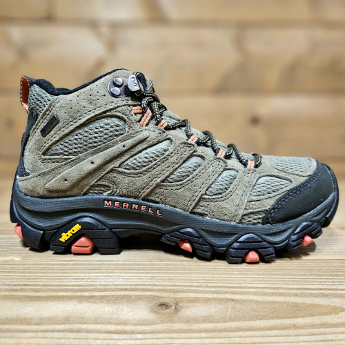 代购Merrell迈乐女徒步鞋防水防滑登山鞋带户外鞋MOAB 3 MID GTX