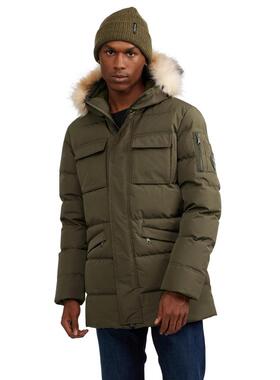 代购PAJAR男士羽绒保暖防风加厚毛领冬季户外外套爆款休闲