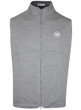 代购peter millar男士高尔夫休闲马甲全开拉链轻便透气中层服装