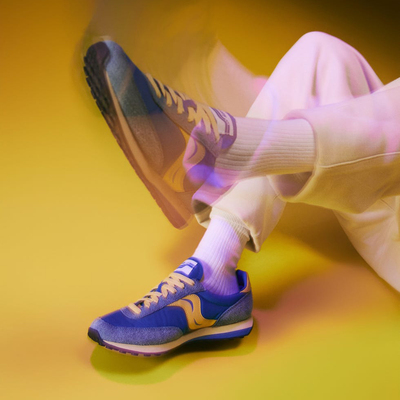 代购Saucony Trainer 80 Original经典复古运动休闲跑鞋透气缓震