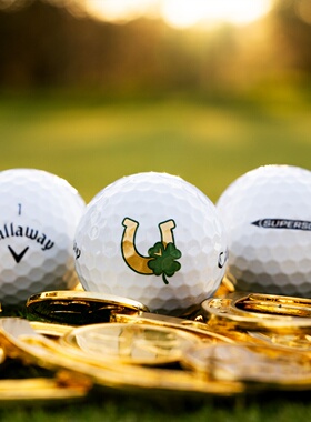 代购Callaway SUPERSOFT LUCKY柔软马蹄铁幸运球限量高尔夫球