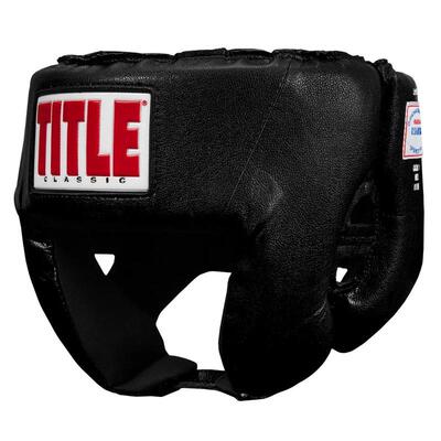 代购Title Boxing拳击头盔冲击吸收抗冲击贴合固定吸湿排汗