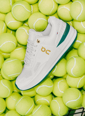 代购On x Beams x 费德勒昂跑THE ROGER Pro联名白绿色透气网球