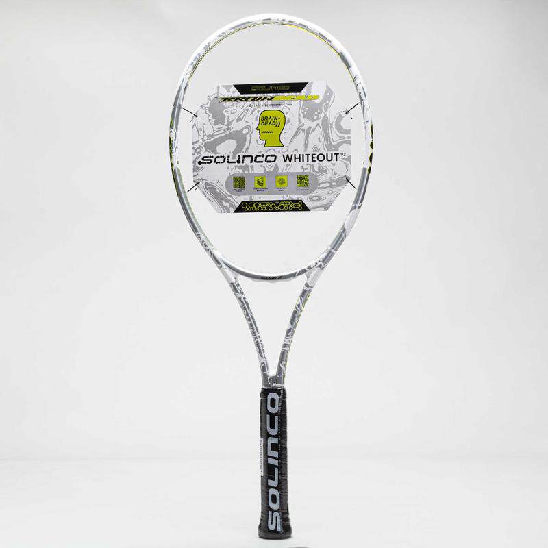 代购Solinco网球拍Liquid Crystal Technology40T Carbon Fiber