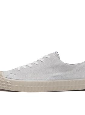 代购NOVESTA男士运动板鞋耐磨舒适轻便防滑天然皮革白色厚底