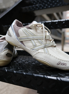 代购Asics HYPERSYNC亚瑟士男女运动休闲鞋复古低帮薄底鞋银色