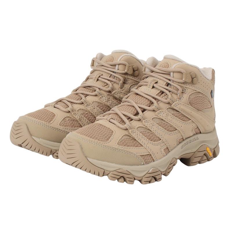 代购Merrell迈乐女士登山靴防水防滑缓震徒步鞋高帮系带户外鞋