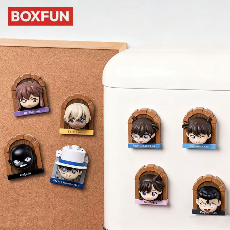 官方正版麦和名侦探柯南真相之门冰箱贴盲盒基德柯南小兰灰原哀