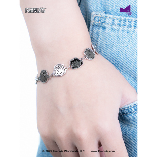 正版麦和史努比手链挂链盲盒潮玩装饰手链手办生日礼物手串