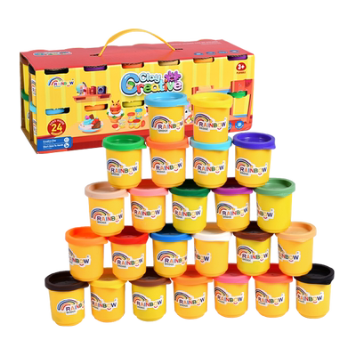 彩虹桥儿童橡皮泥小麦粉彩泥